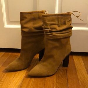 IRO Suede Slouched Booties (sz 39)